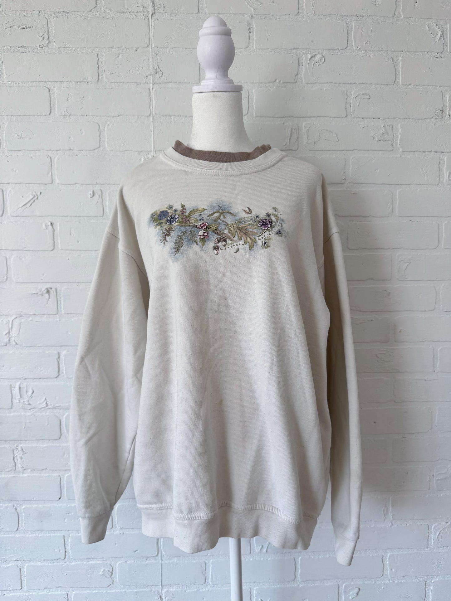 Northern reflections acorn sweater - xl