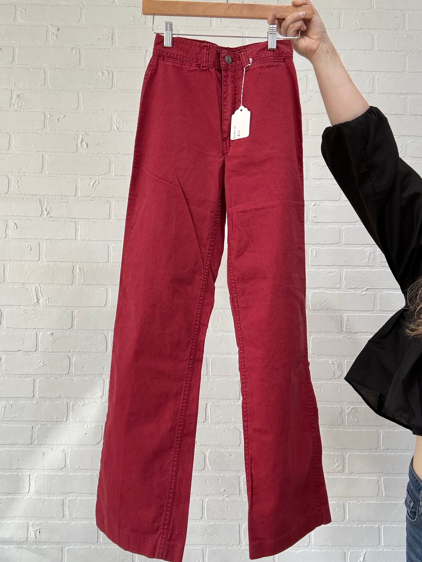 Red denim jeans - 28