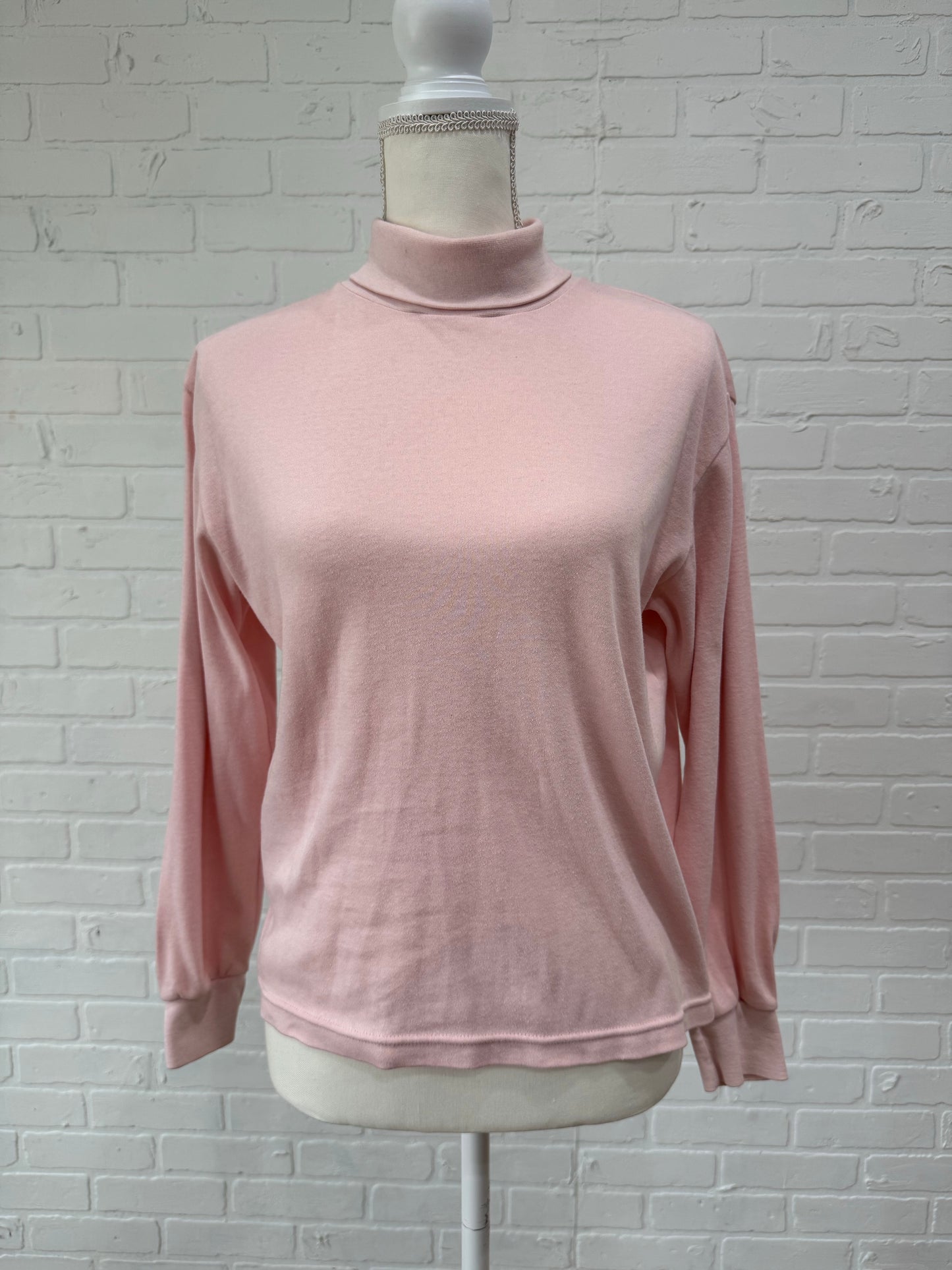 Allison Smith pink turtleneck - P/M