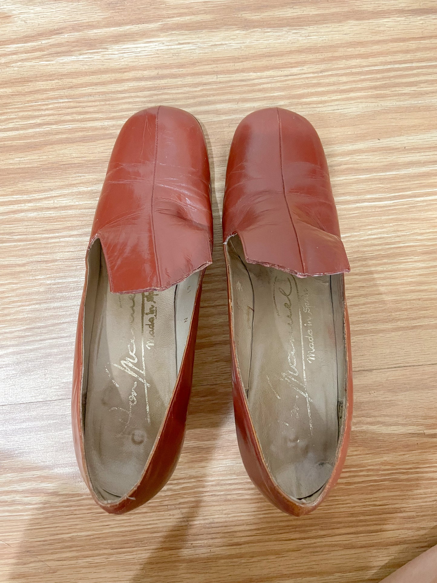 Brown Heel - size 7