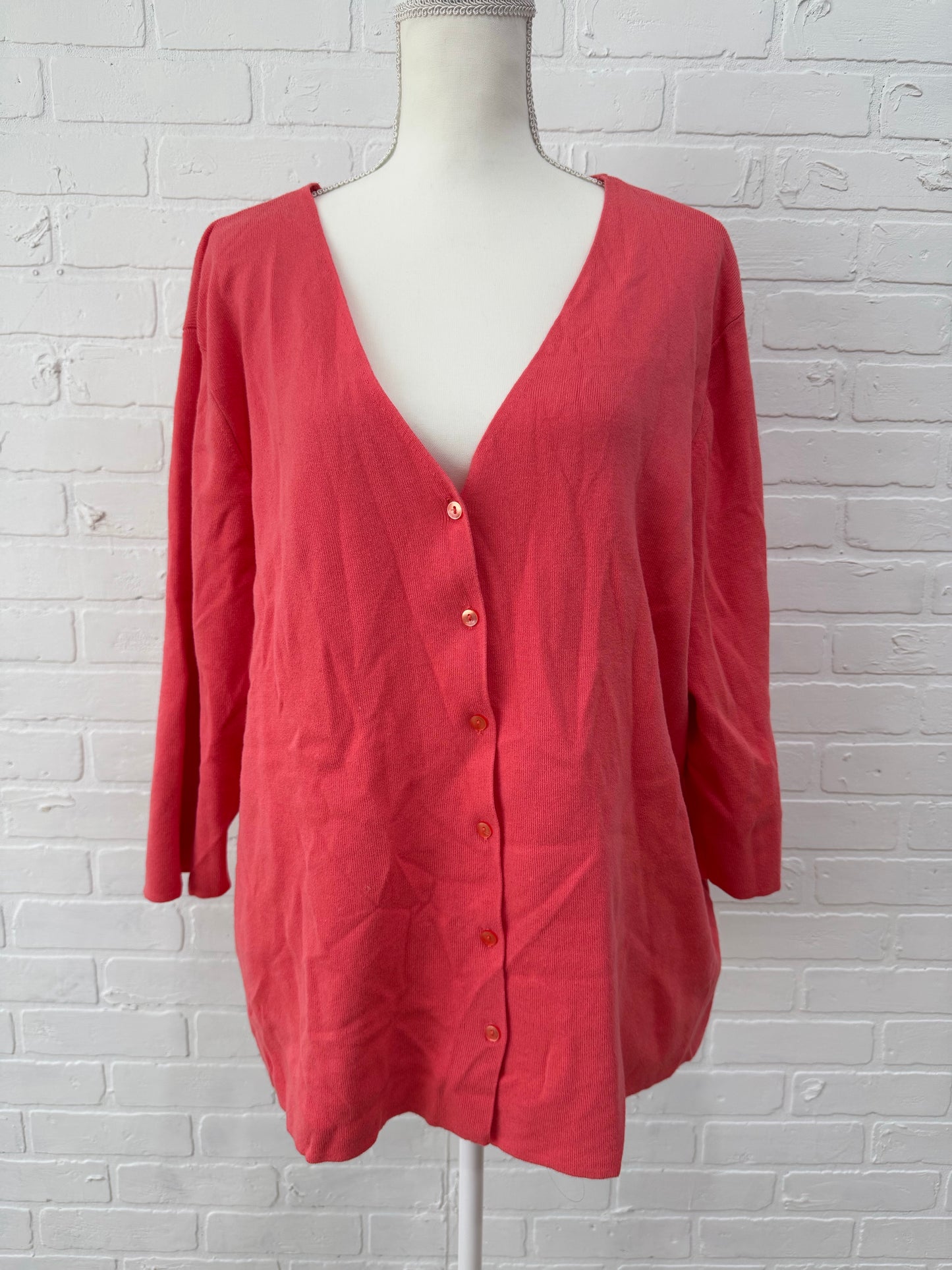 Pink cardigan - 2X
