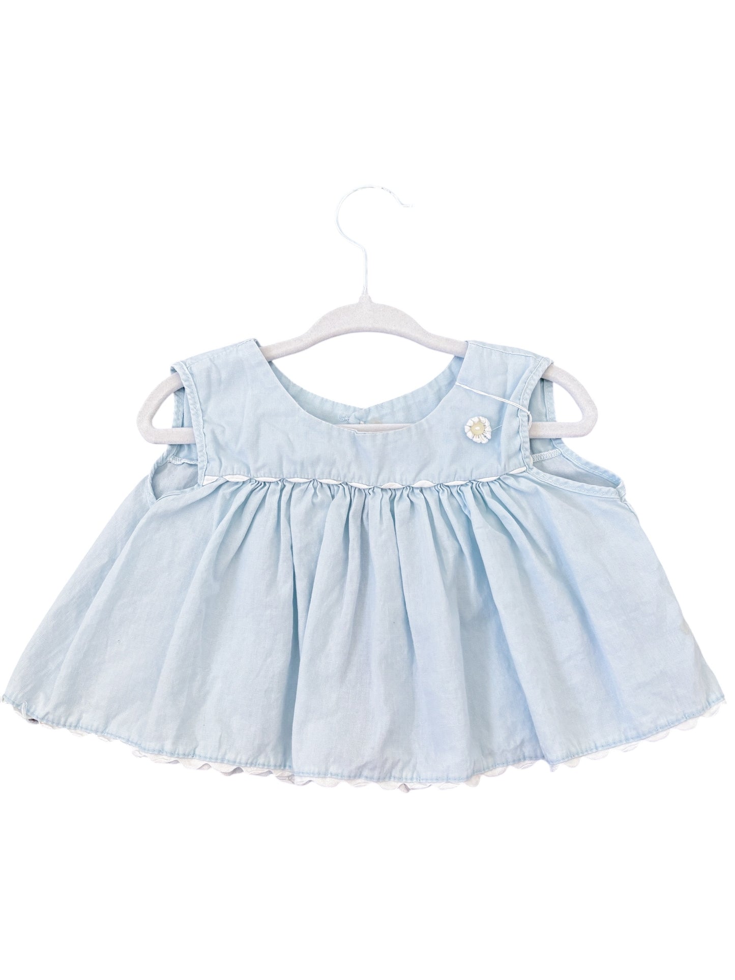 Baby blue top