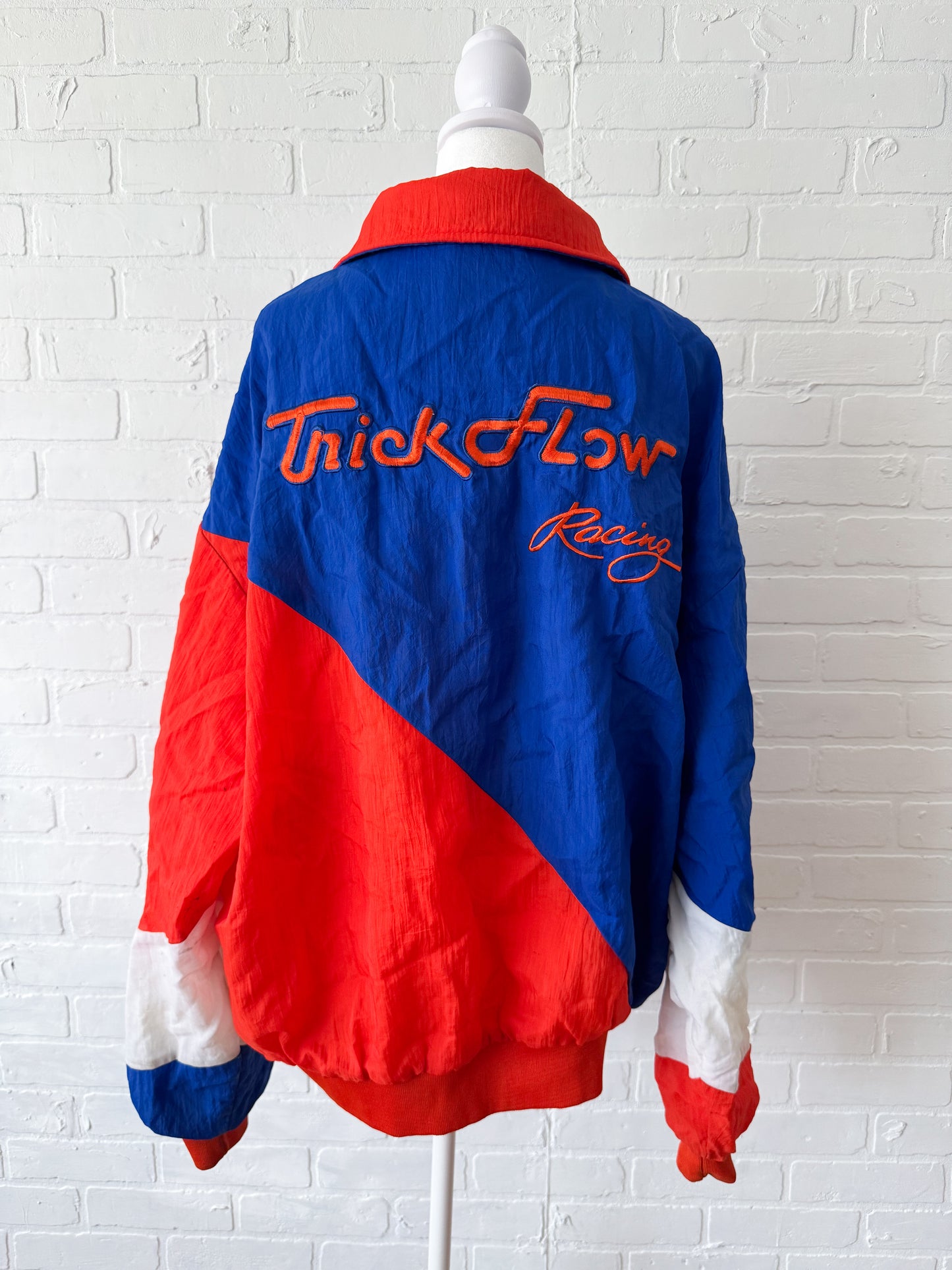 Vintage trick flow racing windbreaker - xxl