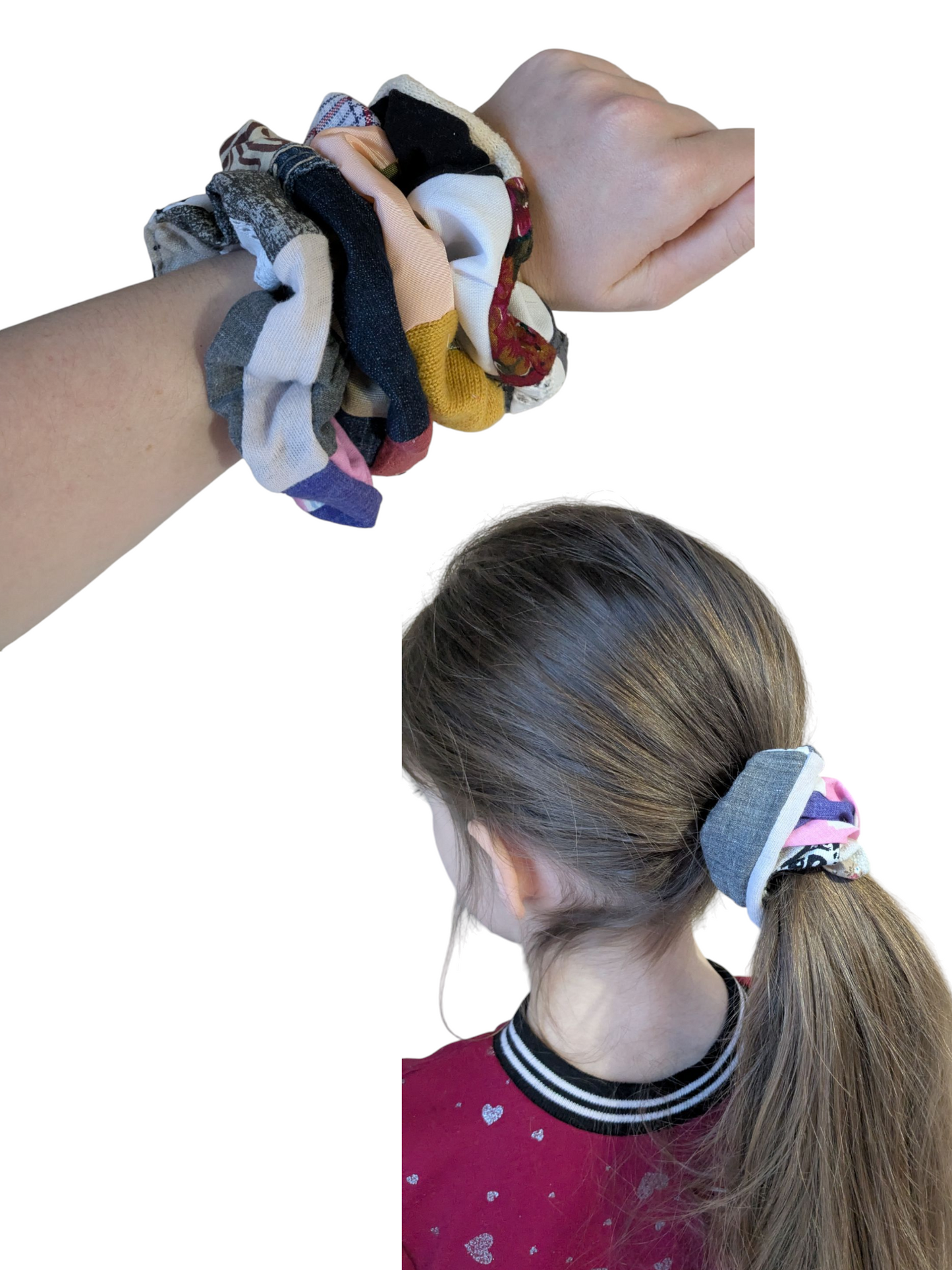 Patchwork Scrunchies