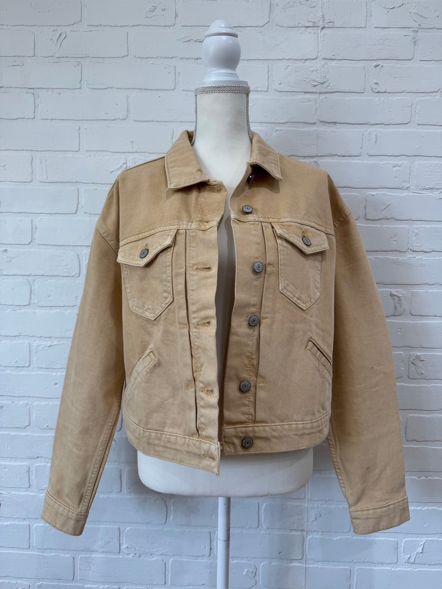 Yellow old navy jacket-m