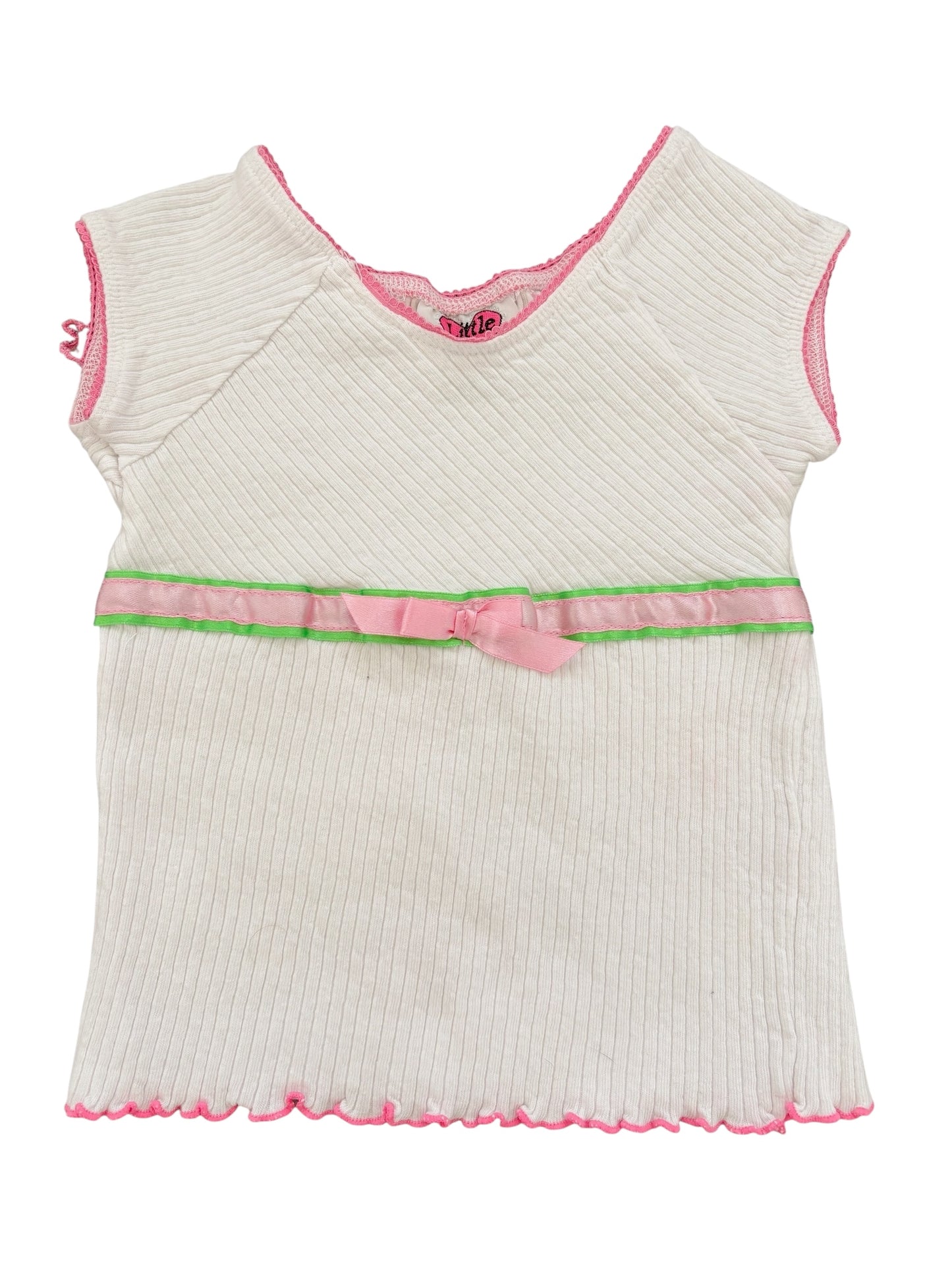 Baby white top