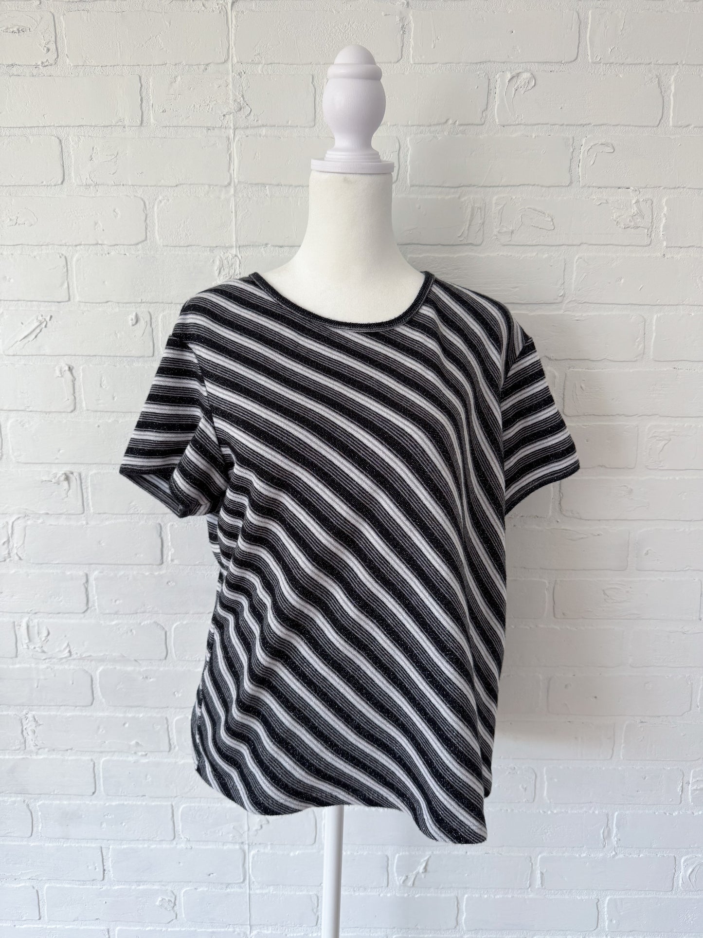 Gloria Vanderbilt striped shirt - xl