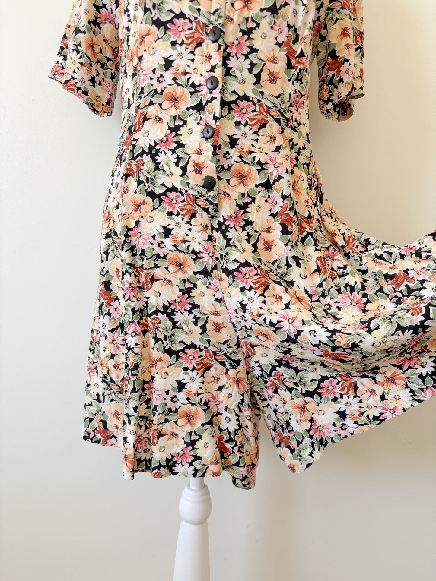 Express floral romper-S