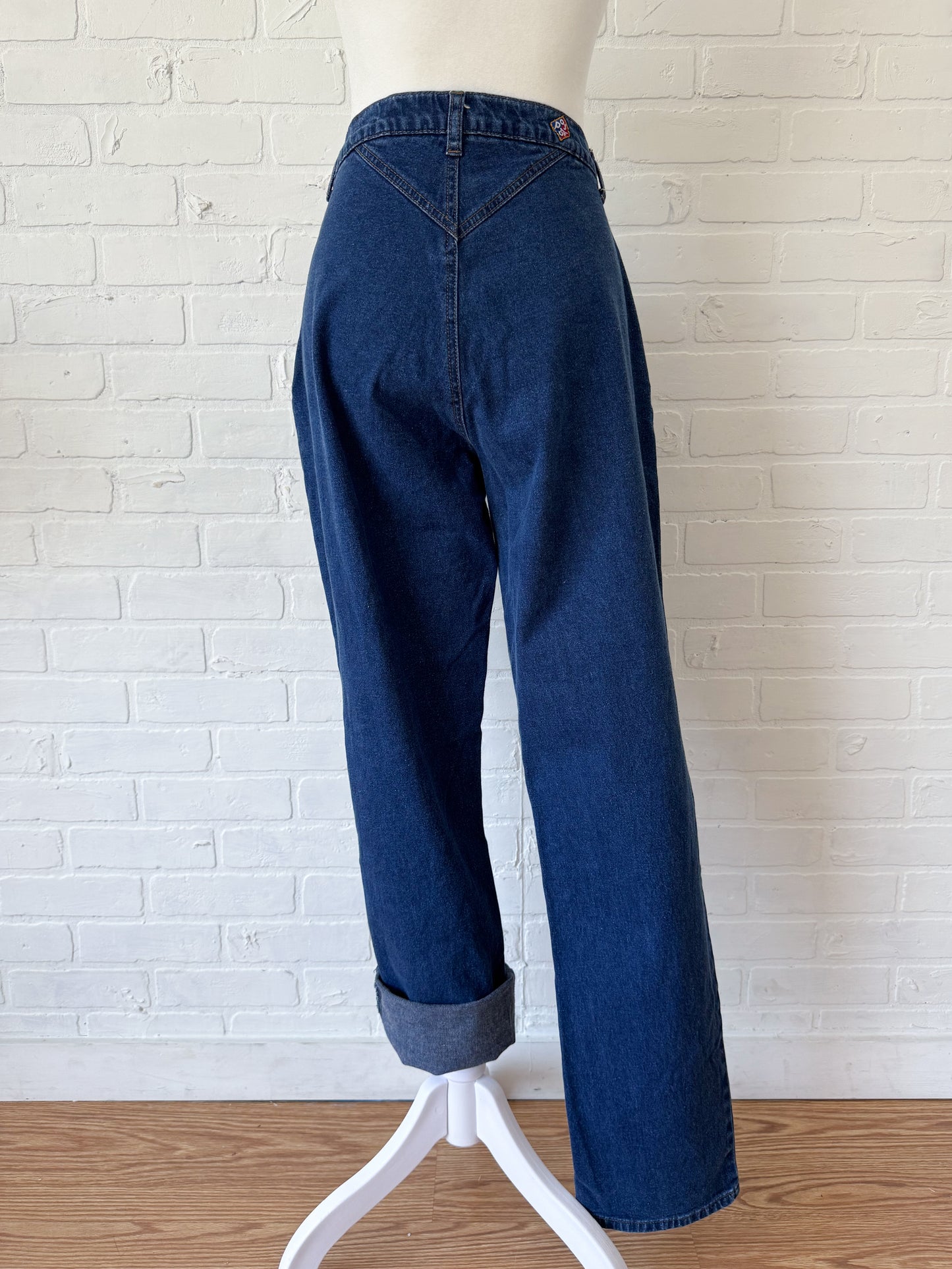 Posted jeans