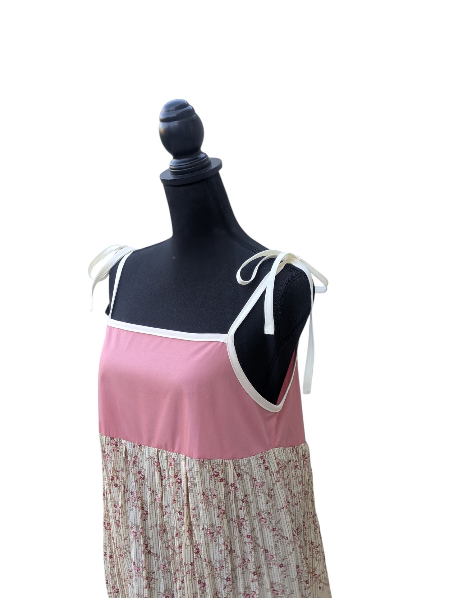 Pink Layered Dress - Medium