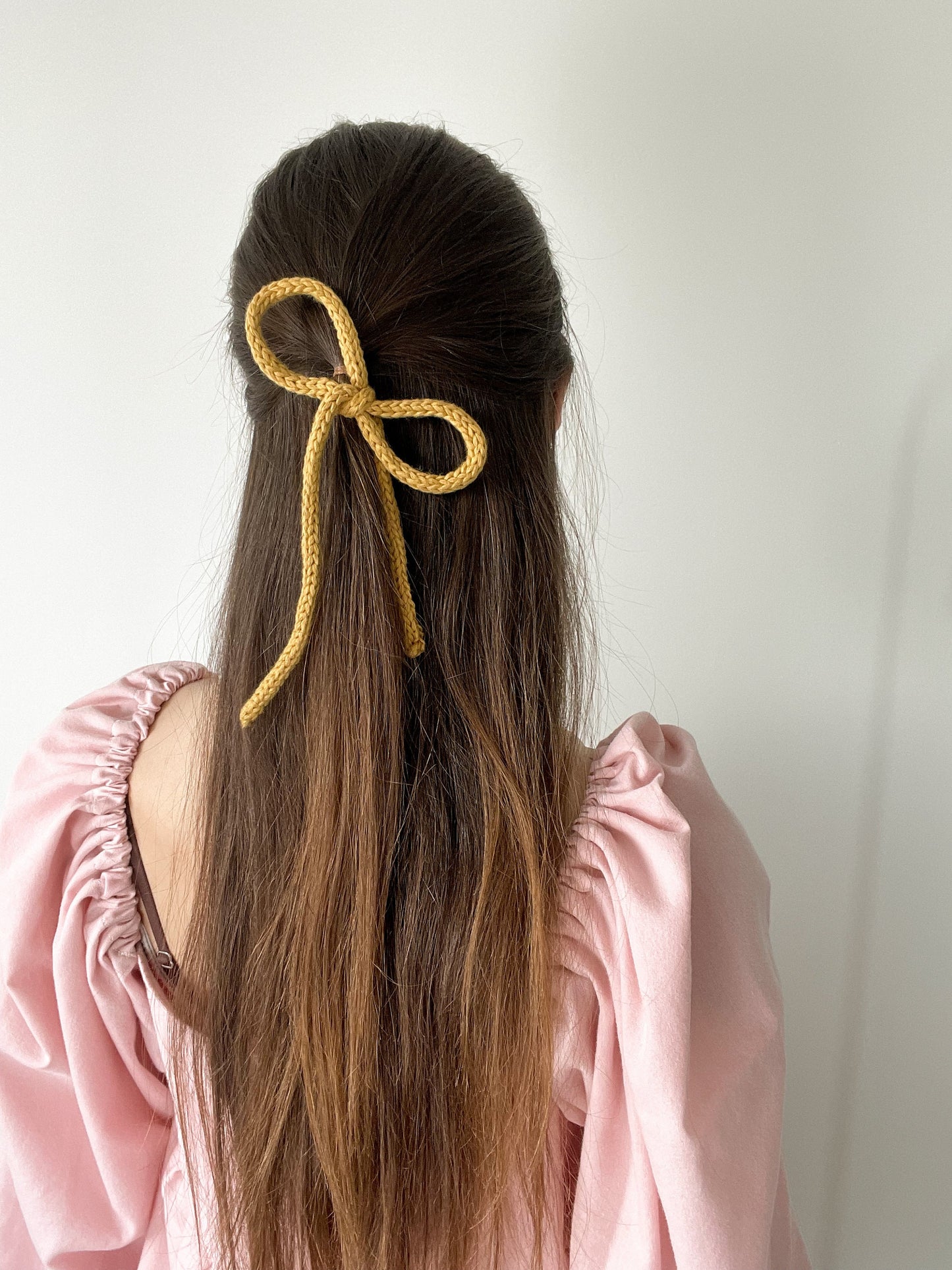 Knit Hair Bows