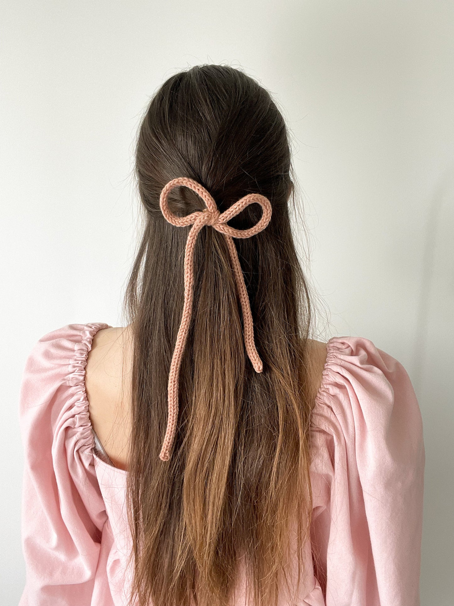 Knit Hair Bows