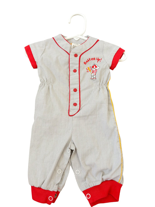 Batter up baby onesie-newborn