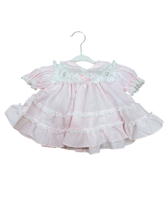 Baby pink dress - 3-6m