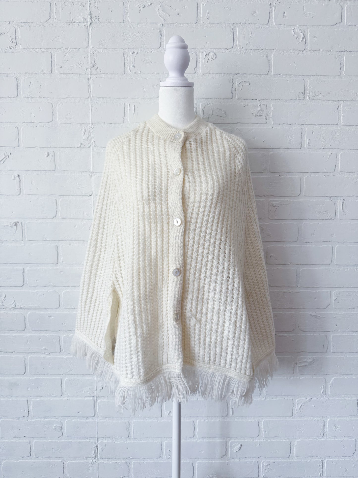 Vintage poncho