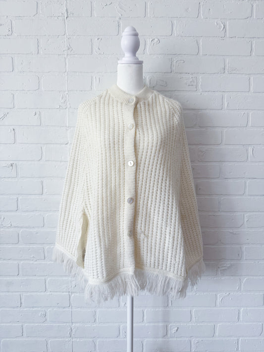 Vintage poncho