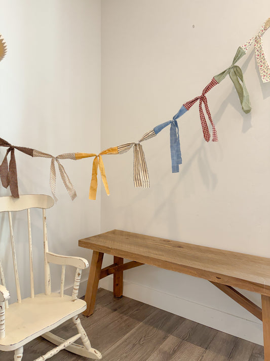 Cottagecore Bow Banner