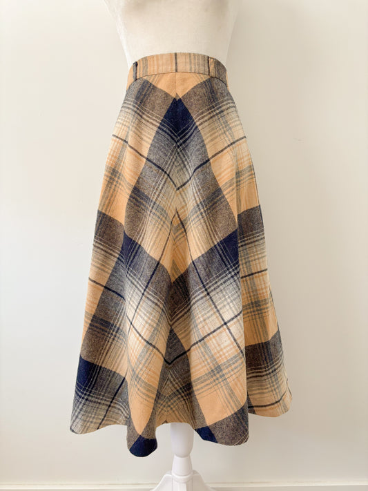 Brooks additions plaid skirt - 9