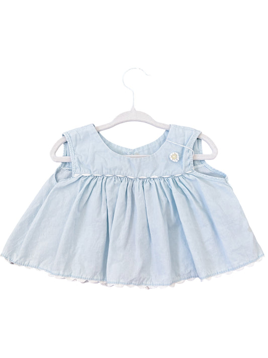 Baby blue top