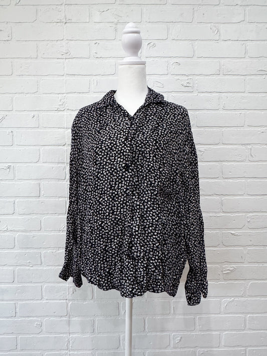 Balistik floral button up - s