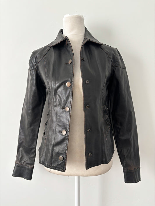 No boundaries leather jacket - XS