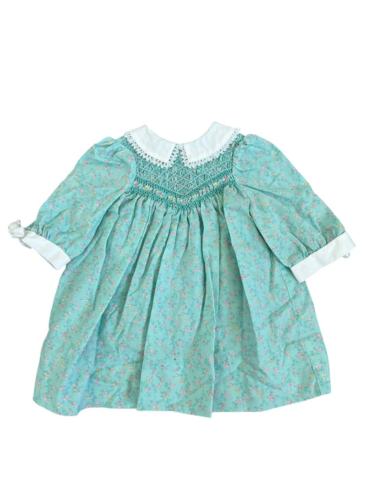 Baby blue collared dress - 12mo