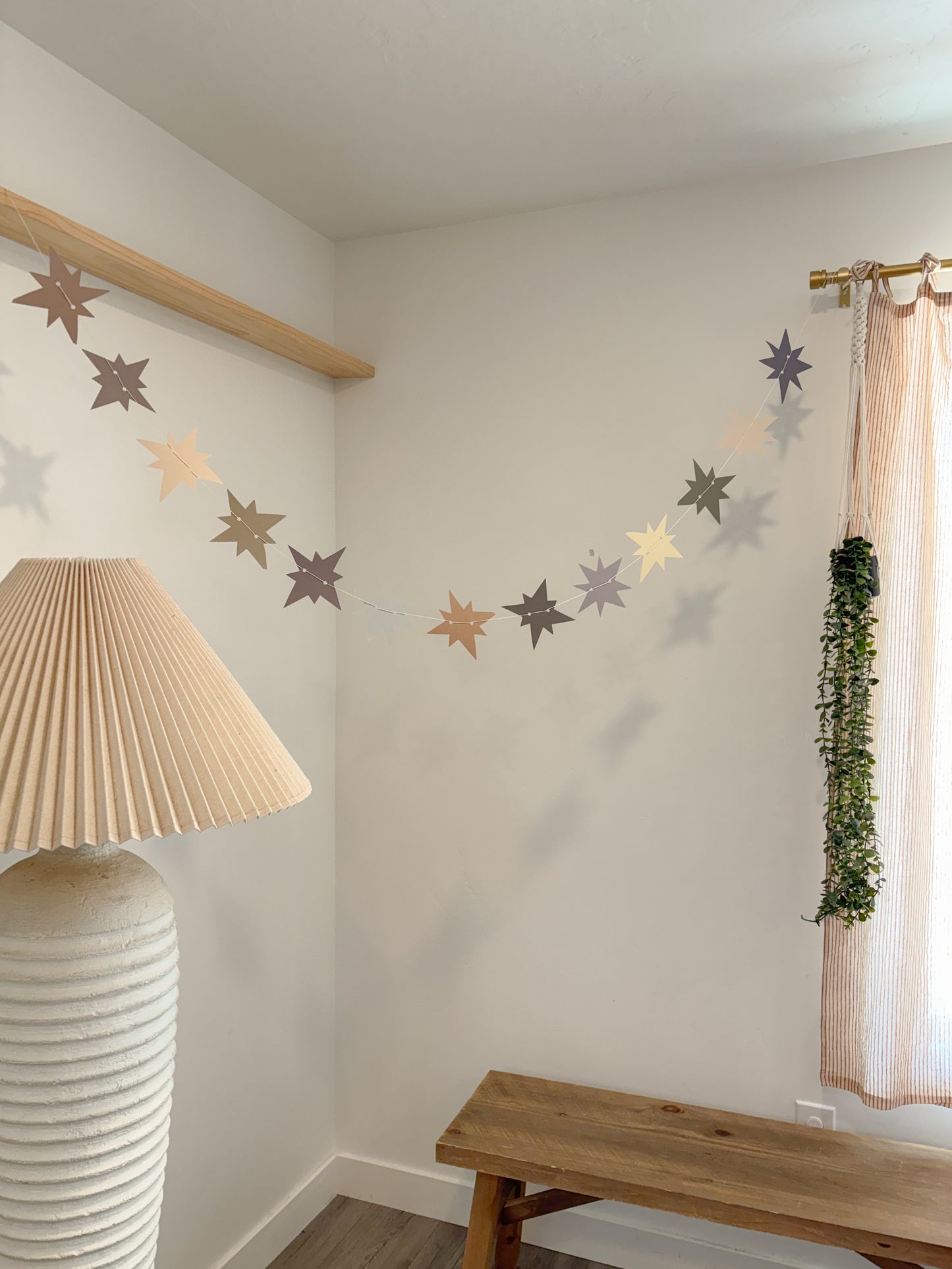 Star Garland Banner