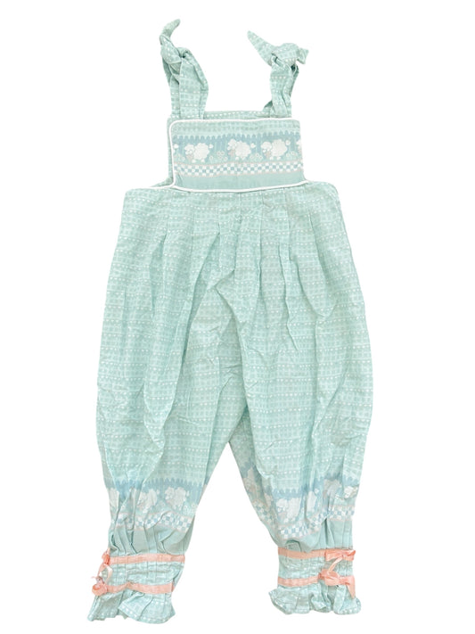 Baby blue sheep overalls