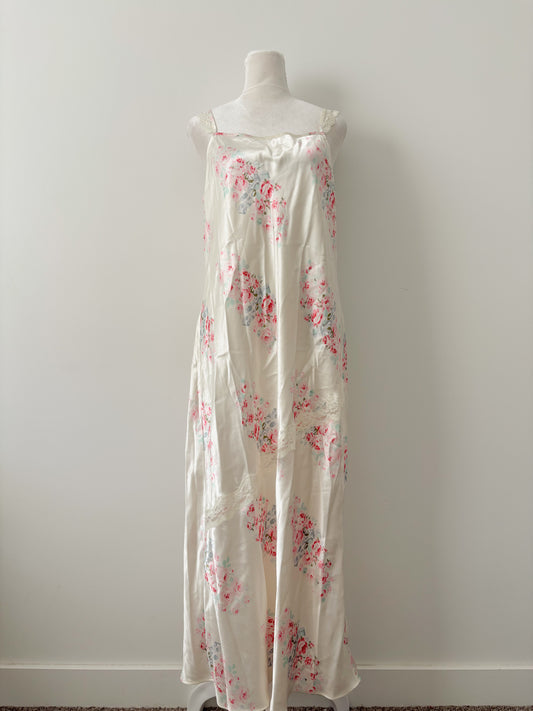 Floral slip dress - L