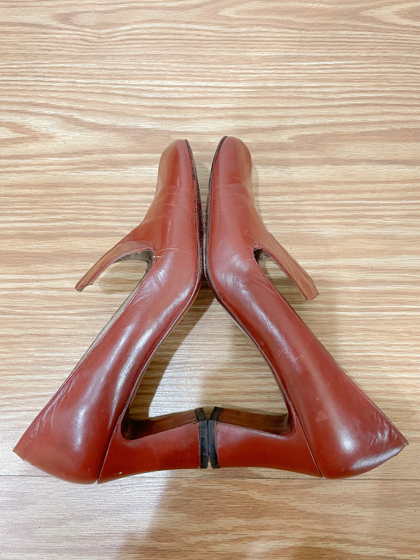 Brown Heel - size 7