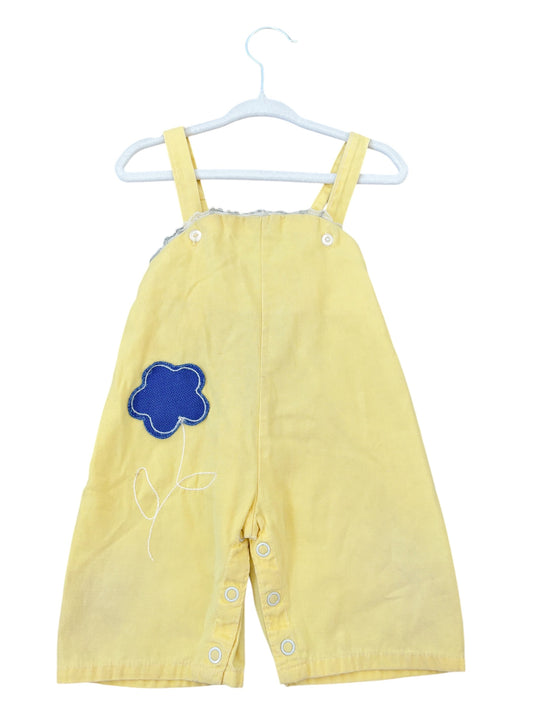 Baby yellow overalls