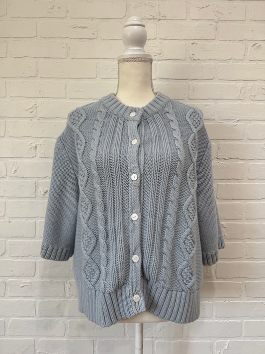 Blue cardigan-XL