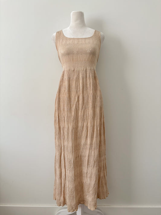 MG apparel beige dress - m