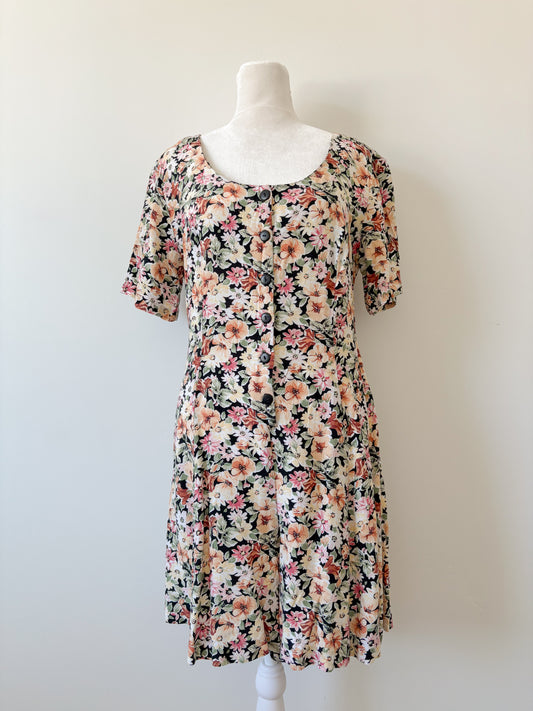 Express floral romper-S
