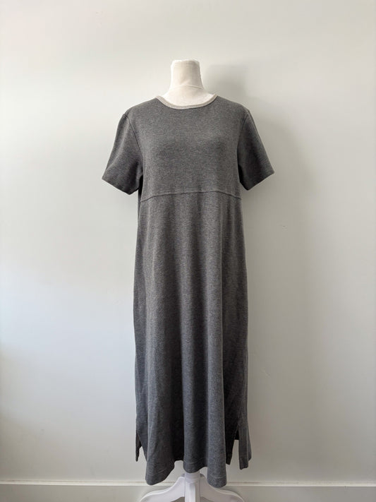 Gray knit dress - s