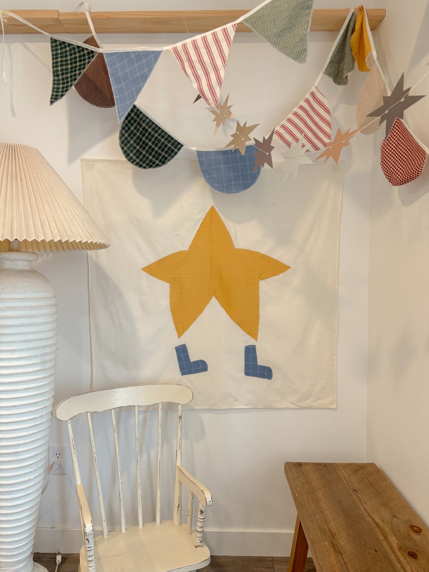 Star Banner wall hang