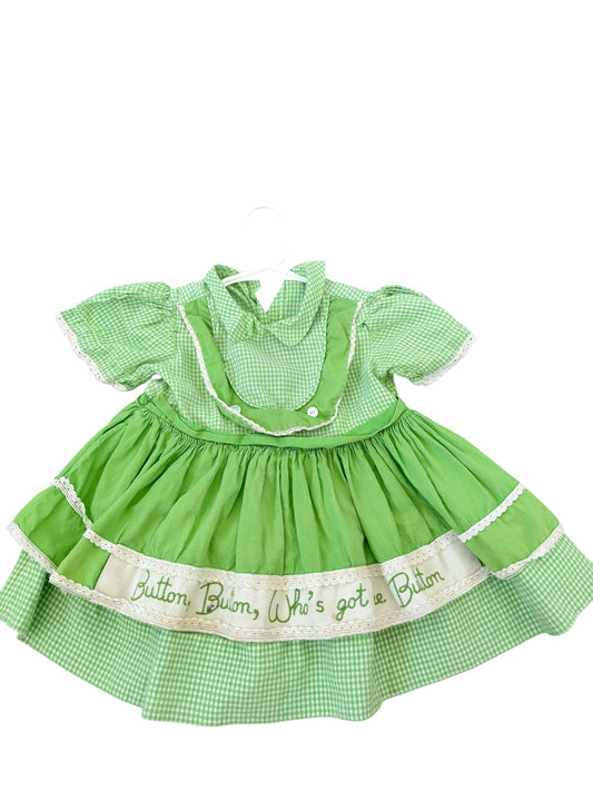 Baby green dress