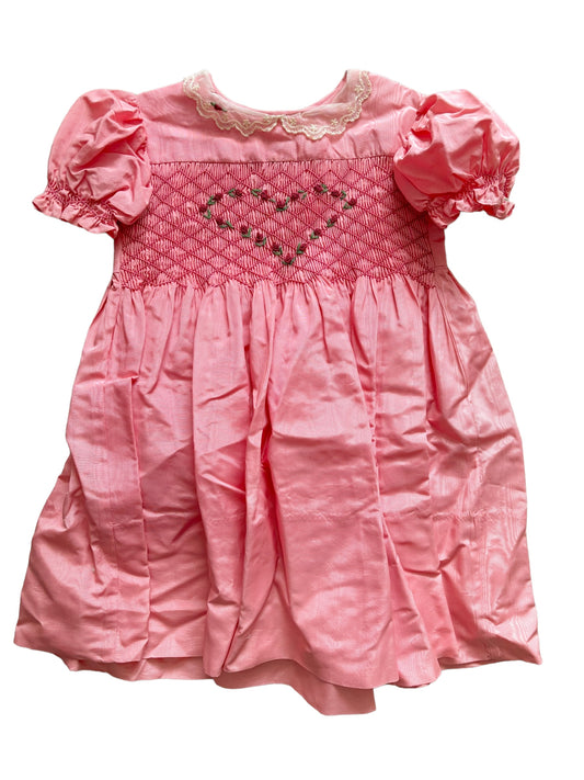 Baby pink heart dress
